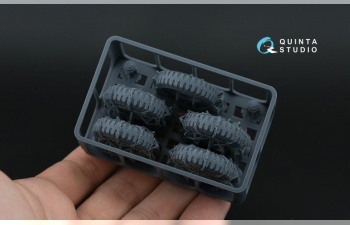 Комплект из 5 шин с зимними цепями для семейства Dodge WC (Звезда)