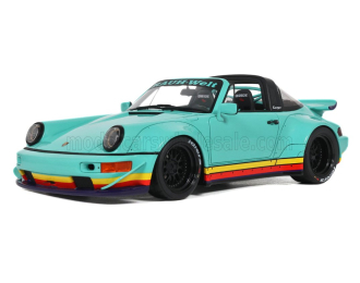 PORSCHE 911 930 RWB TARGA (2024), green
