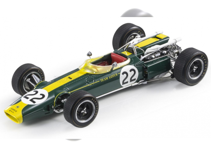 LOTUS F1 43 Scuderia Lotus Team N22 Monza Gp Italy (1966) Jim Clark, British Racing Green