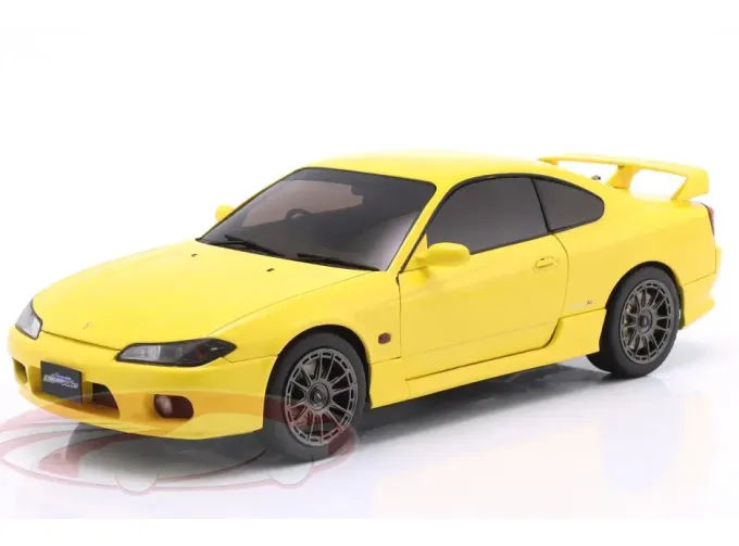 NISSAN Silvia (S15) Spec-R Aero (1999), yellow (lightning yellow)