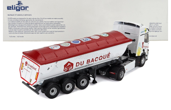 RENAULT T480 Truck Cassone Ribaltabile Du Bacque Transports (2021), White Red