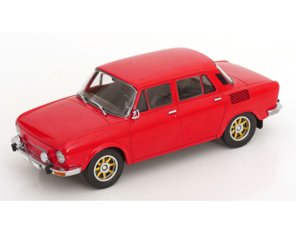 SKODA 100 Custom (1969), red