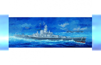 Сборная модель Американский линкор BB-59 USS Massachusetts