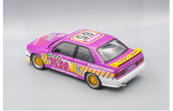 BMW M3 Coupe E30 RACING (1988), фиолетовый, 21 см