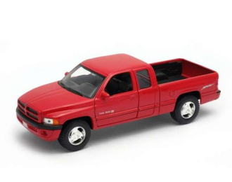 DODGE Ram Quad Cab 1500 Sport pick-up (2002), red