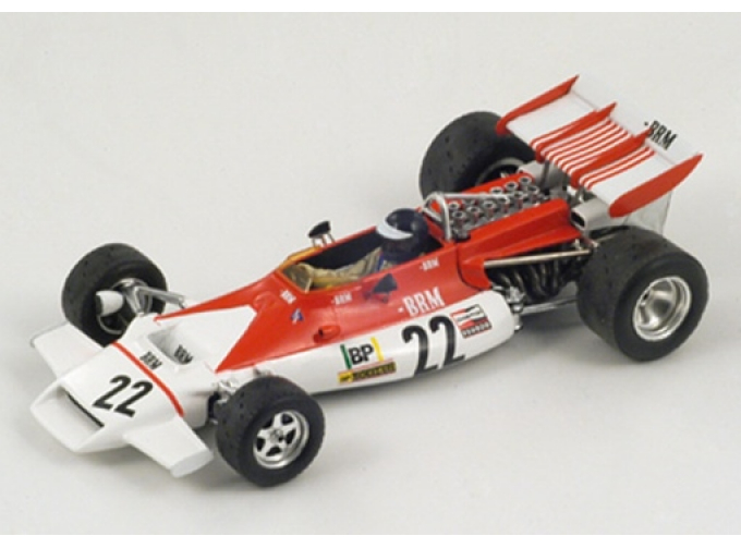 BRM P160B 22 French GP 1972 (FI), red