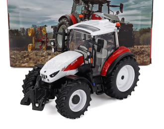 STEYR 4120 Plus Tractor (2020), White Red