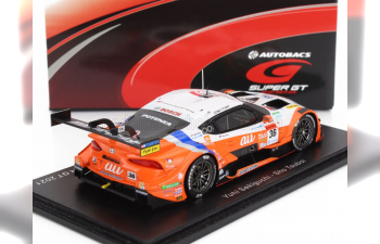 TOYOTA Supra Gr Team Tgr N 36 Gt500 Class Gt500 Super Gt (2021) Yuhi Sekiguchi - Sho Tsuboi, Orange White