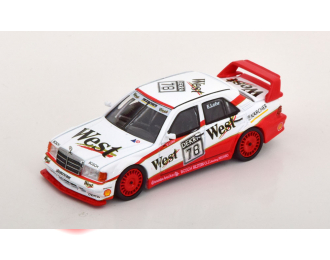 MERCEDES BENZ 190e 2.5 16v Evo2 Team West Amg N 78 Lhd Dtm Season (1991) E.Lohr, White Red