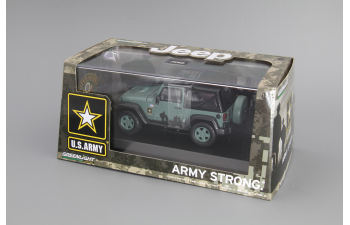 JEEP Wrangler 4х4 U.S.Army Limited Edition (2012), dark green