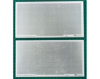 Деколь "Рыбья чешуя"