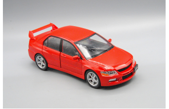 MITSUBISHI Lancer Evolution IX, красный, 20 см.