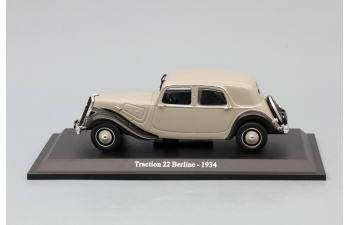 CITROEN Traction 22 Berline (1934), grey/black