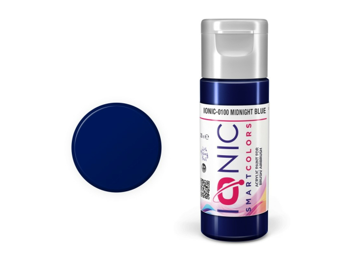 Краска акриловая IONIC Полуночный синий / Midnight Blue, 20мл