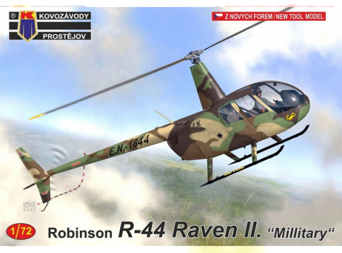 Сборная модель Вертолет Robinson R44 Raven II (ВВС Эстонии, Польши, Мексики, Доминиканской республики)