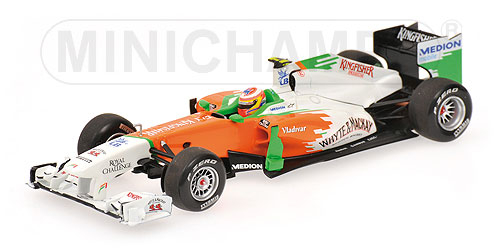 FORCE INDIA F1 TEAM VJM04 - PAUL DI RESTA - 2011, white