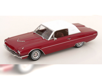 FORD Thunderbird Coupe (1966), red metallic/ white