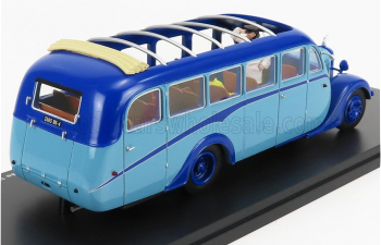 CITROEN T45 U Autobus J.besset Version Ouverte (1939), 2 Tone Blue