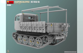 Сборная модель STEYR Rso/01 Гусеничный тягач "Восток" поздний, 1943/44