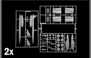 Сборная модель Самолет B-52G Stratofortress