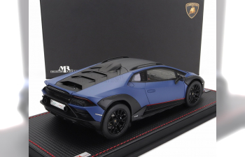 LAMBORGHINI Huracan Sterrato (2022) - Con Vetrina - With Showcase, Blu Grifo - Matt Blue