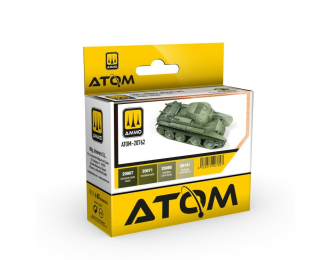 Набор акриловых красок ATOM Модуляция 4БО / 4BO Modulation Set