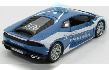 LAMBORGHINI Huracan Lp610-4 Polizia (2014), Light Blue White