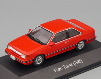 FORD Topaz (1986), red