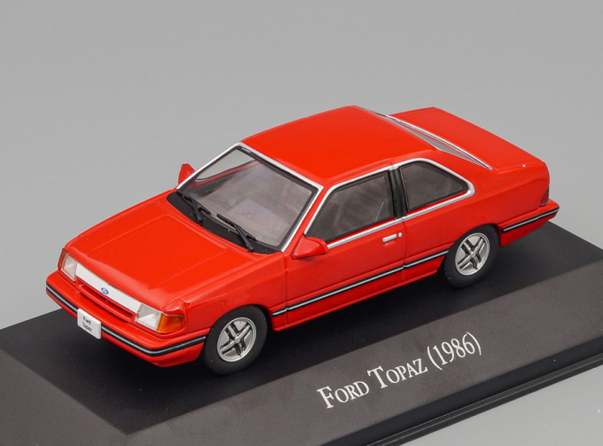 FORD Topaz (1986), red