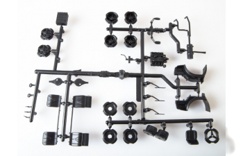 Сборная модель Камский грузовик 5320 с прицепом ГКБ-8350