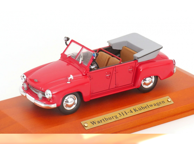 WARTBURG 311-4 Kuebelwagen, red