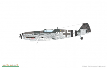 Сборная модель Немецкий истребитель Messerschmitt Bf.109 G-10 Mtt Regensburg