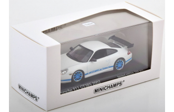 PORSCHE 911 (996) GT3 RS (2002), white blue