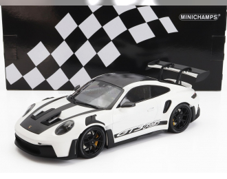 PORSCHE 911 992 Gt3 Rs Coupe (2023) - Black Wheels, White Black