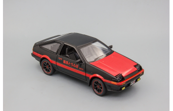 TOYOTA Trueno Sprinter (AE86), красный/чёрный