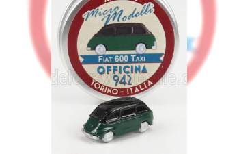 FIAT 600 Multipla Taxi (1956), Green Black