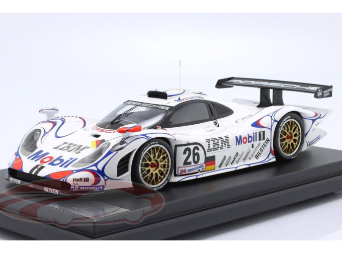 PORSCHE 911 GT1 №26 Winner 24h LeMans Laurent Aiello, Allan McNish, Stéphane Ortelli (1998)