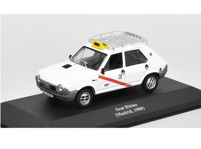 SEAT Ritmo Madrid Taxi (1980), white