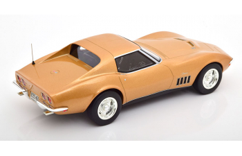 CHEVROLET Corvette C3 (1969), gold