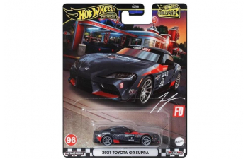 TOYOTA GR Supra (2021), black/red