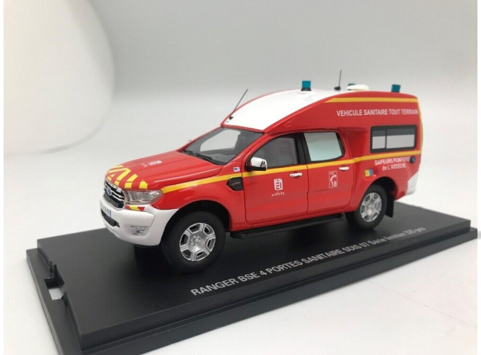 FORD RANGER BSE VAN SDIS 07 SANITAIRE AMBULANCE VEHICULE