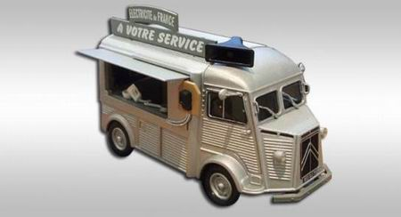 CITROEN Type H Magasin EDF "A Votre Service", silver