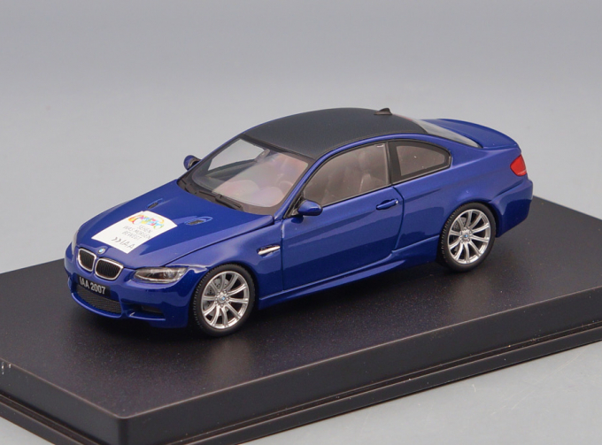 BMW M3 Coupe (E92) "Sehen, was morgen bewegt IAA", blue