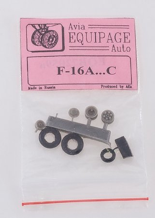 Резиновые колеса F-16A/C