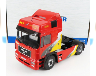 MAN F2000 463 Tractor Truck 2-assi 1994, Red