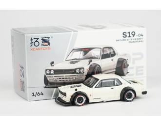 NISSAN Skyline GT-R V8 Drift, white