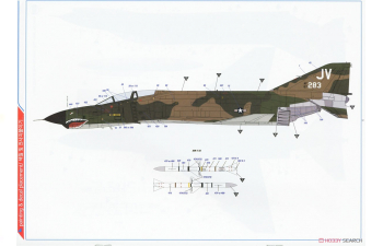 Сборная модель USAF F-4E "Vietnam War"