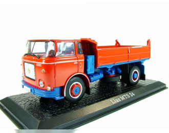 LIAZ MTS 24, серия грузовиков от Atlas Verlag, красный / синий