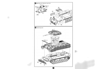 Сборная модель BMP3 INFANTRY FIGHTING VEHICLE WITH CAGE ARMOUR