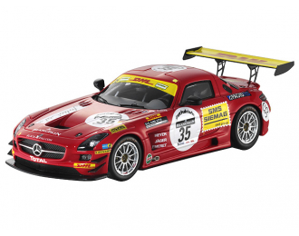 MERCEDES-BENZ SLS AMG GT3 Spa #35 (2011), red